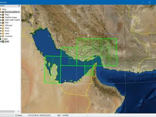 Screenshot showing Fortion® Terra Analyst interface with basemap