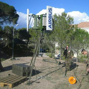 Military soldiers assembling the BLR product