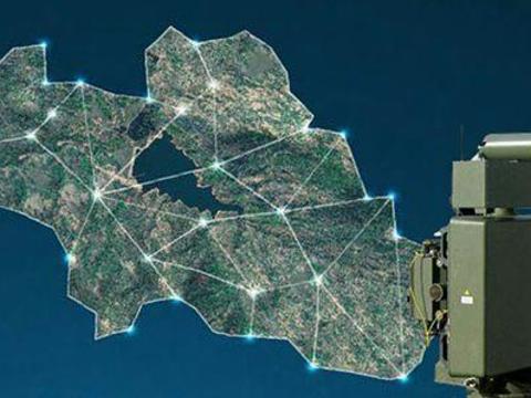 Sensors showing a satellite view of connected location