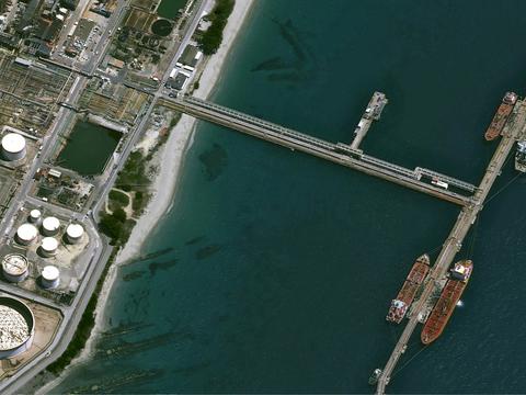 Satellite imagery of Gibraltar, taken by Pléiades Neo