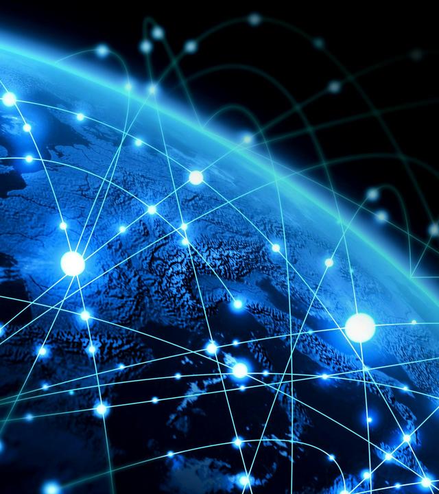 Representation of interconnection across the globe