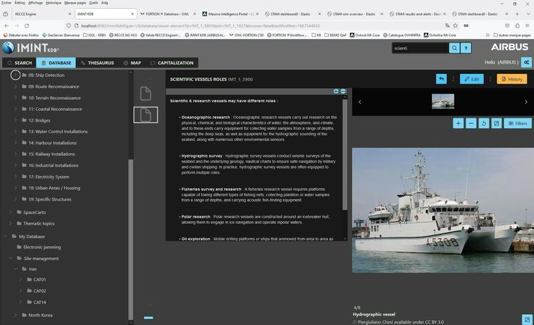 Identification of vessel use 